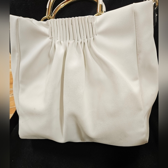 Unbranded white leather bag - Picture 2 of 10
